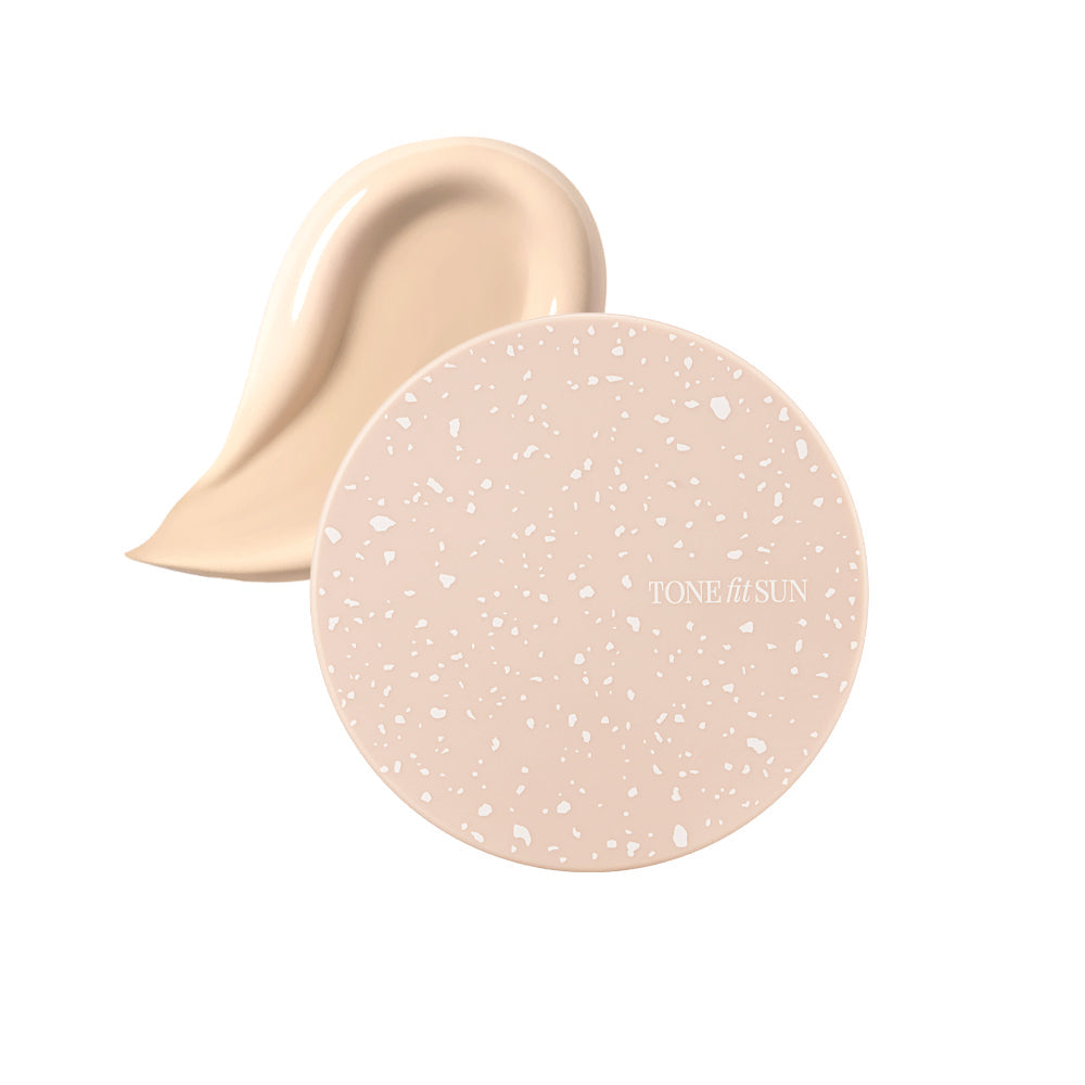 [TONEFITSUN] Tone Fit Sun Padefree Vegan Thin Fit Sun Cushion 2 Types Choose 1 (Ping Be Tone Up/Bebe Tone Up) SPF50+ PA++++