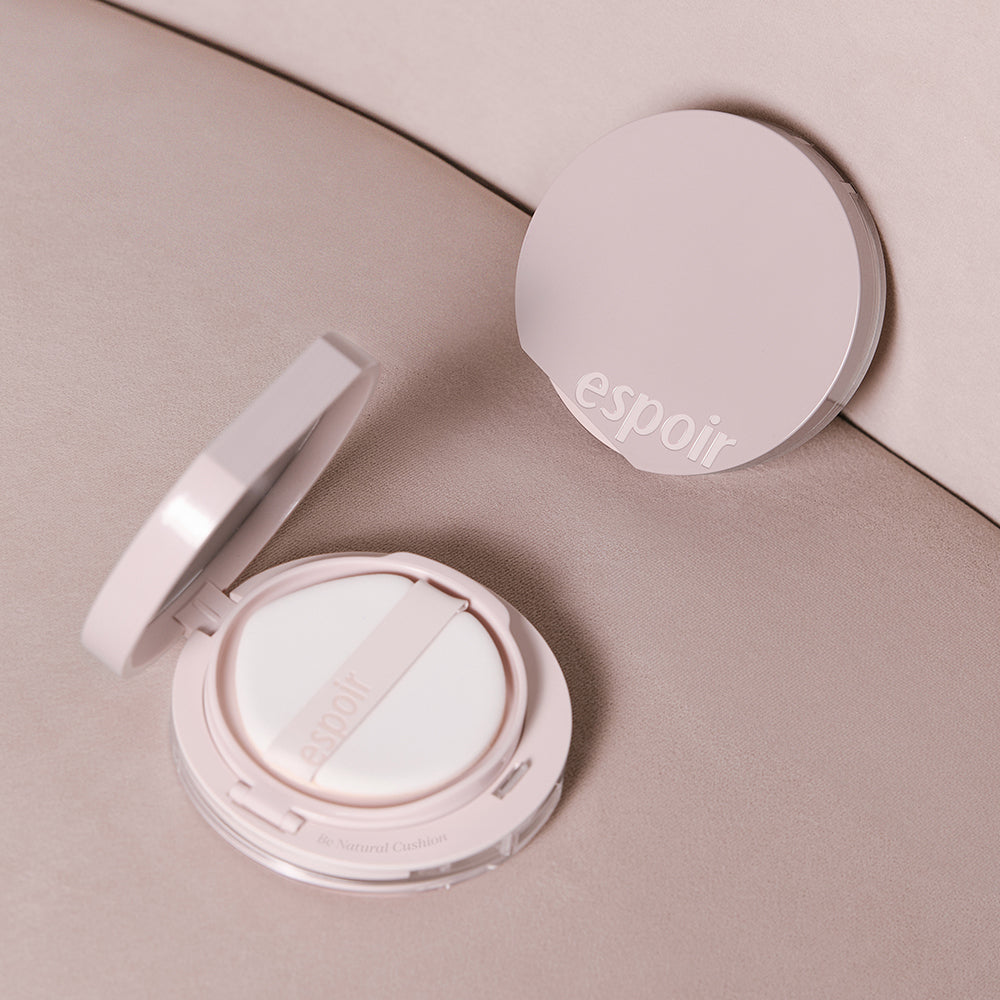[Espoir] Espoir Be Natural Cushion Originalprodukt (+Nachfüllpackung + 3 Puderquasten enthalten)