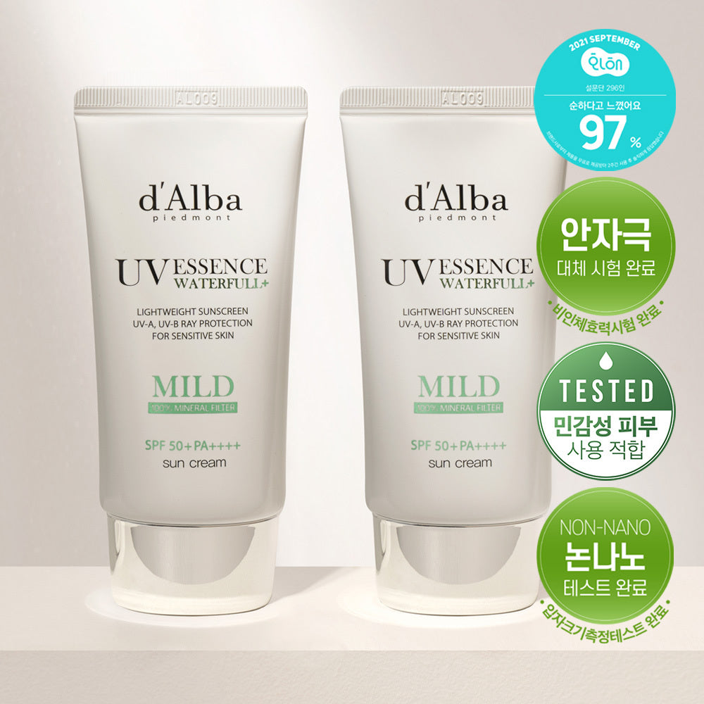 [d'Alba] Mild Sun Cream Duo Special (50ml+50ml)
