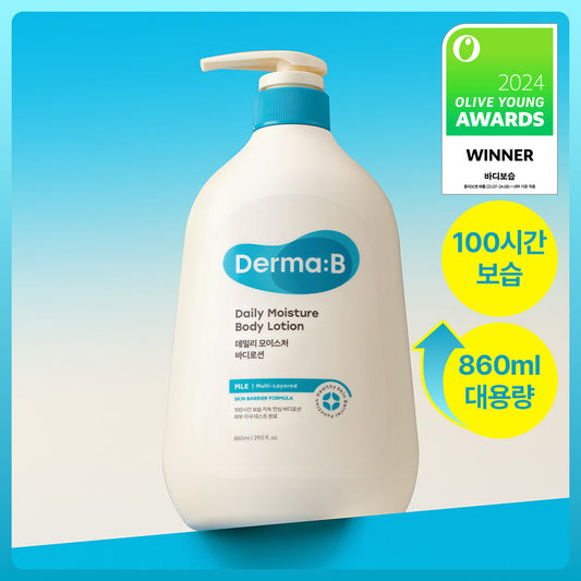 [Derma B] Dermabee Daily Moisture Body Lotion 860ml