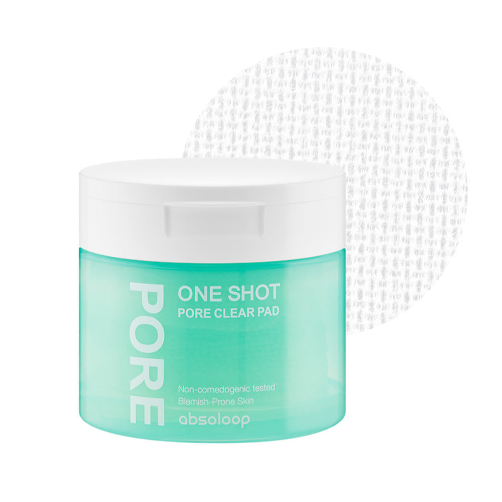 [absoloop] Absolup One Shot Pore Clear Pad 60 sheets