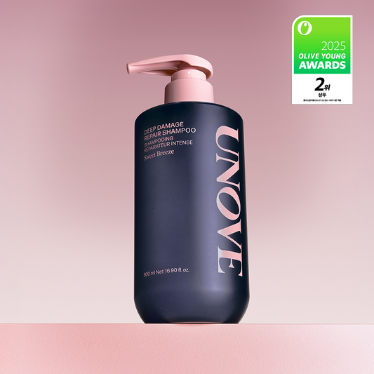 [UNOVE] Ernove Deep Damage Repair Shampoo 500g, 2 types, choose 1 (protein ampoule shampoo)