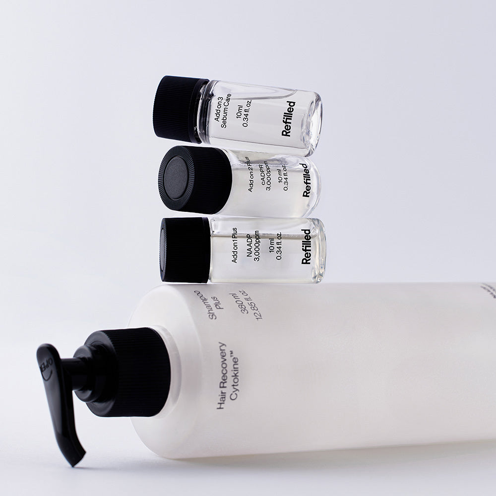 [REFILLED] Refield Cytokine Korea/China/US exclusive patented hair loss shampoo 380ml 3 types, choose 1