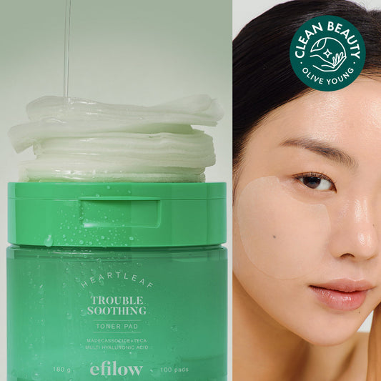 [efilow] Epilow Houttuynia cordata madecassoside trouble soothing pads 100 sheets