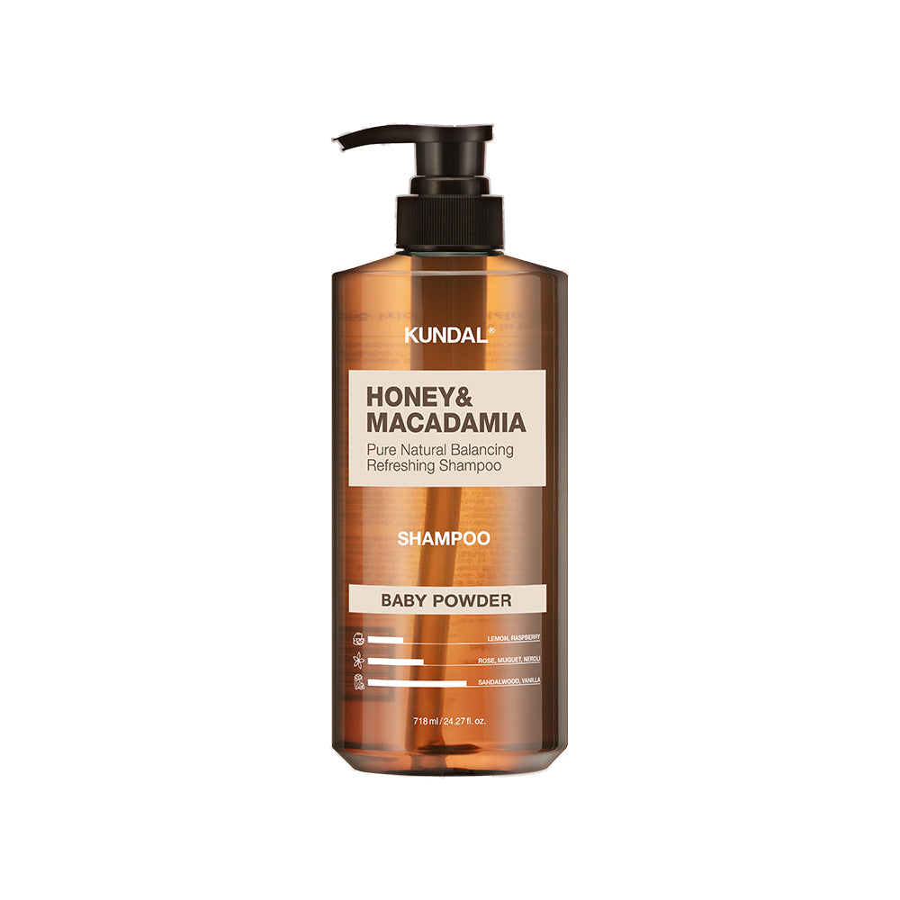 [KUNDAL] Kundal Honey & Macadamia Nature Shampoo 718ml 3 types, choose 1