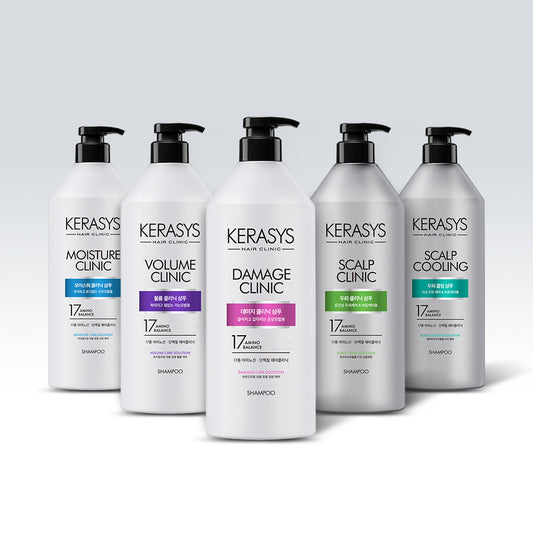[Kerasys] Choose 1 of 5 Kerasys Clinic Protein Shampoo 980ML