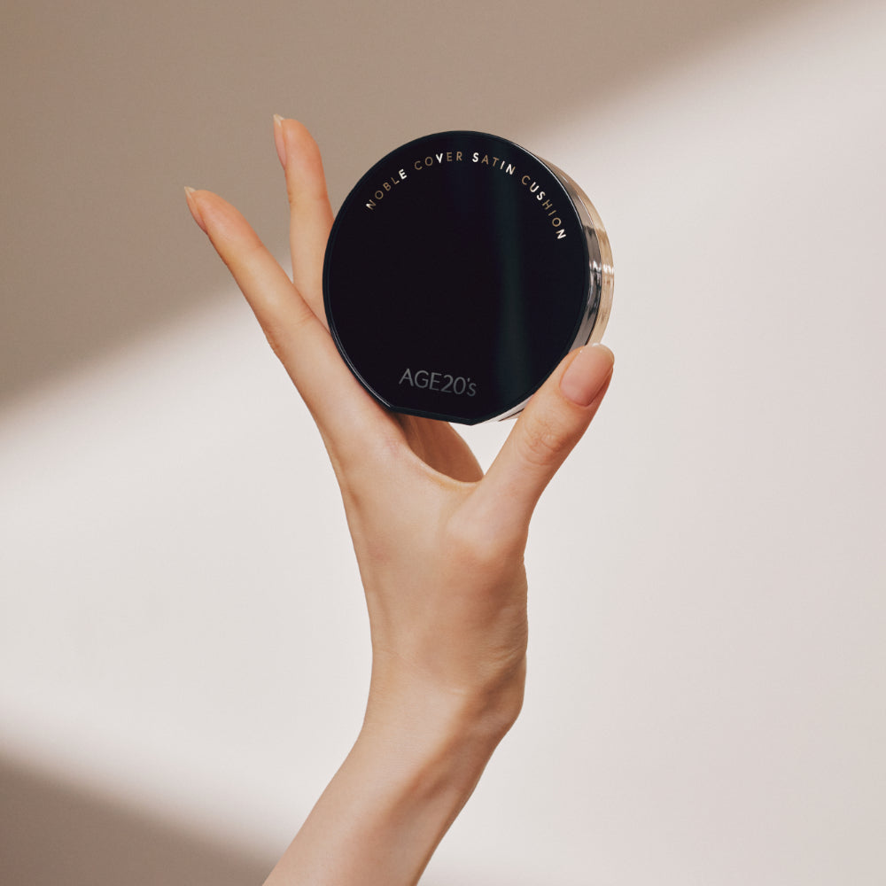 [AGE 20's] AGE20S Noble Cover Satin Cushion (Main Product + Refill)