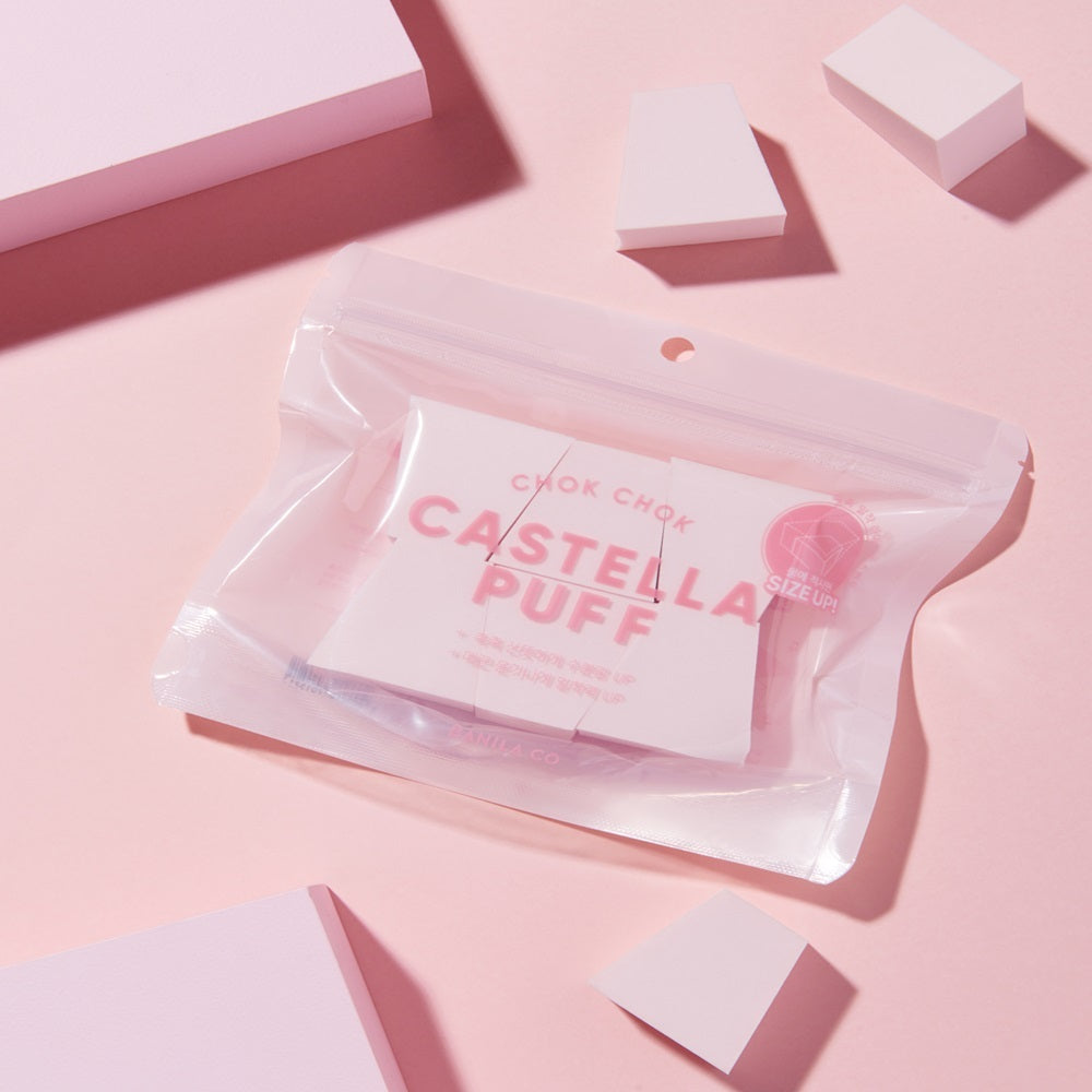 [Banila Co] Banila Co. Moist/Dense Castella Puffs, 6 pieces, 2 types, choose 1