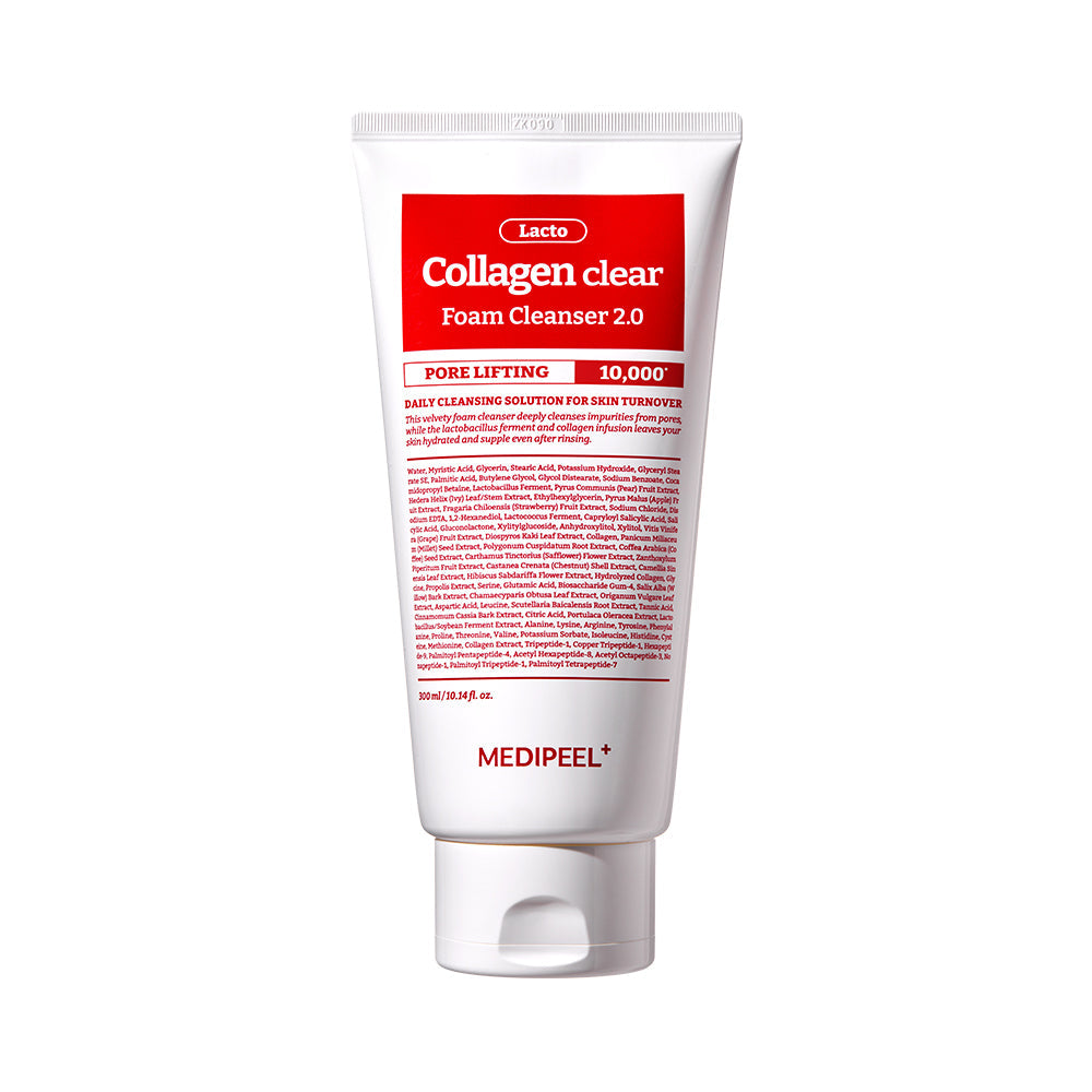 [MEDI-PEEL] Mousse transparente 2.0 au lacto-collagène rouge Medi-Peel