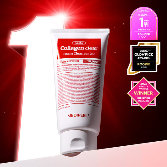 [MEDI-PEEL] Medi-Peel Red Lacto Collagen Clear Foam 2.0