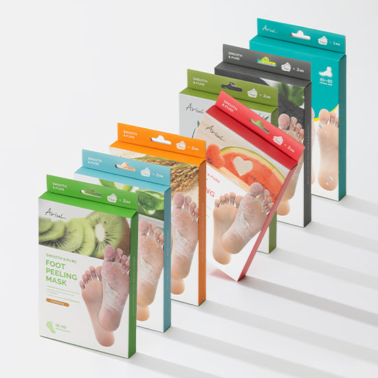 [Ariul] Arial Smooth & Pure Fußpeeling Maske, 2 Stück, 7 Sorten, wählen Sie 1