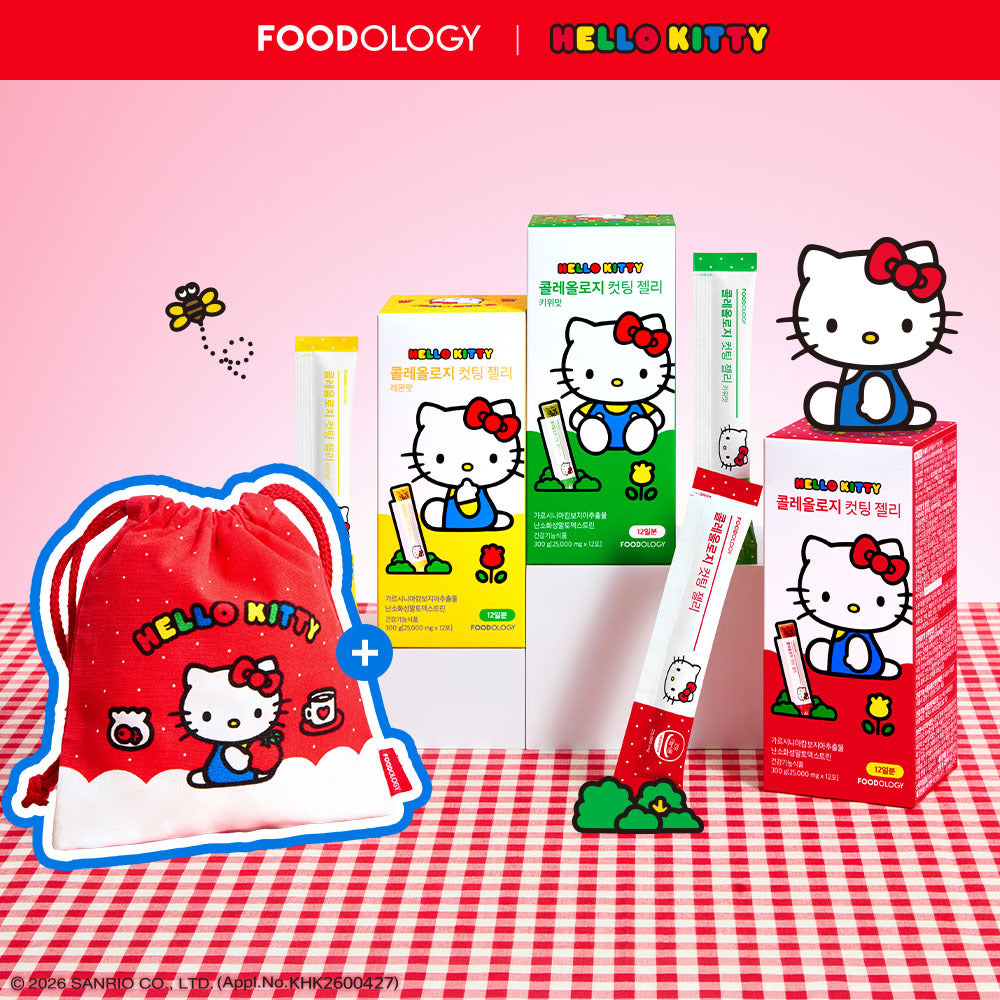 [Foodology] Coleology Cutting Jelly Lemon/Kiwi/Pomegranate 10+2 packs special