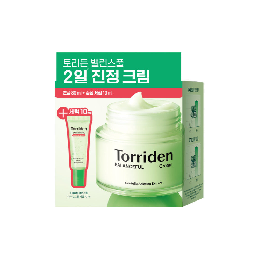 [Torriden] Torriden Balanceful Cica Calming Cream 80ml Special (+ Serum 10ml)
