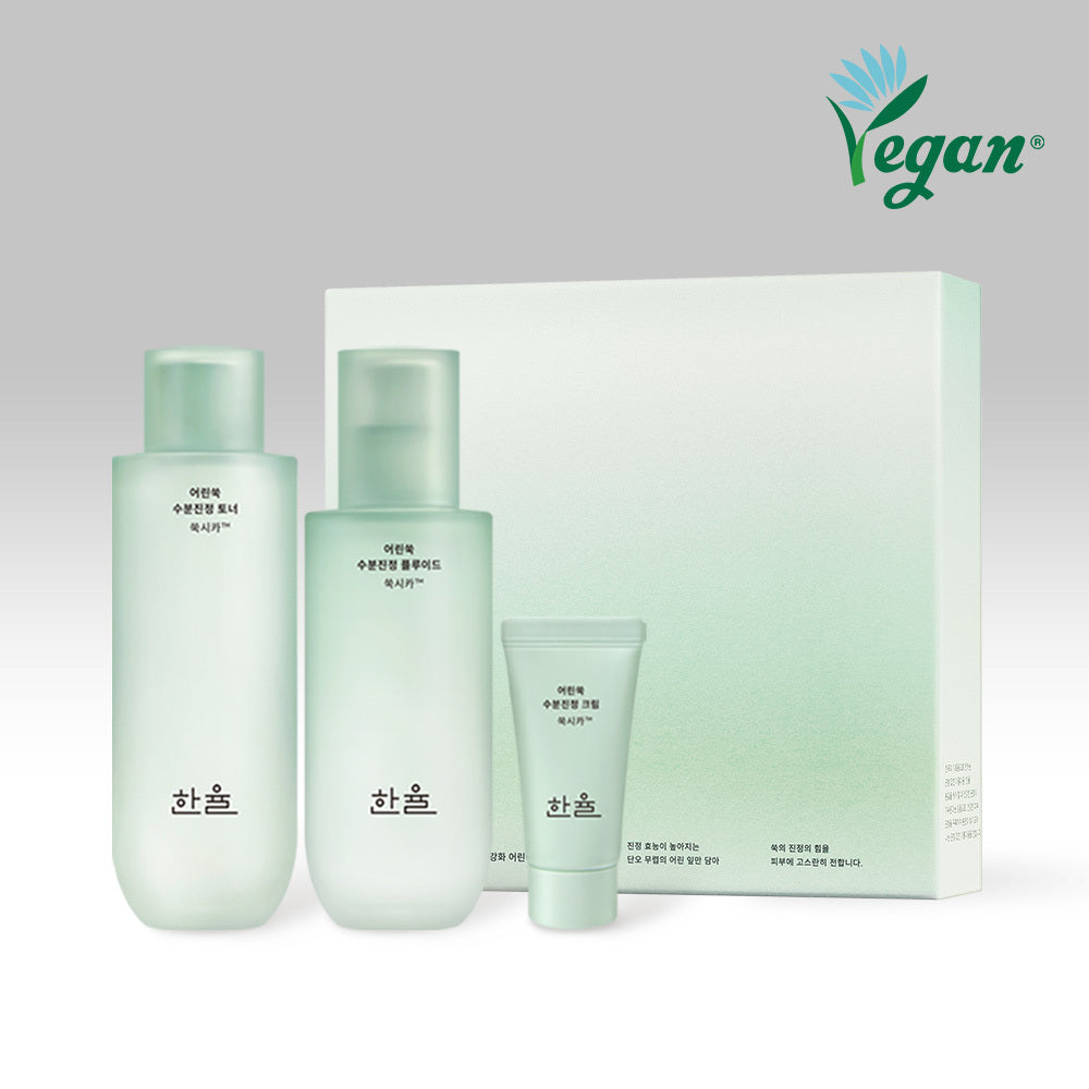 [hanyul] Artemisia Moisture Soothing 2-piece Set (Toner 150ml + Fluid 125ml)