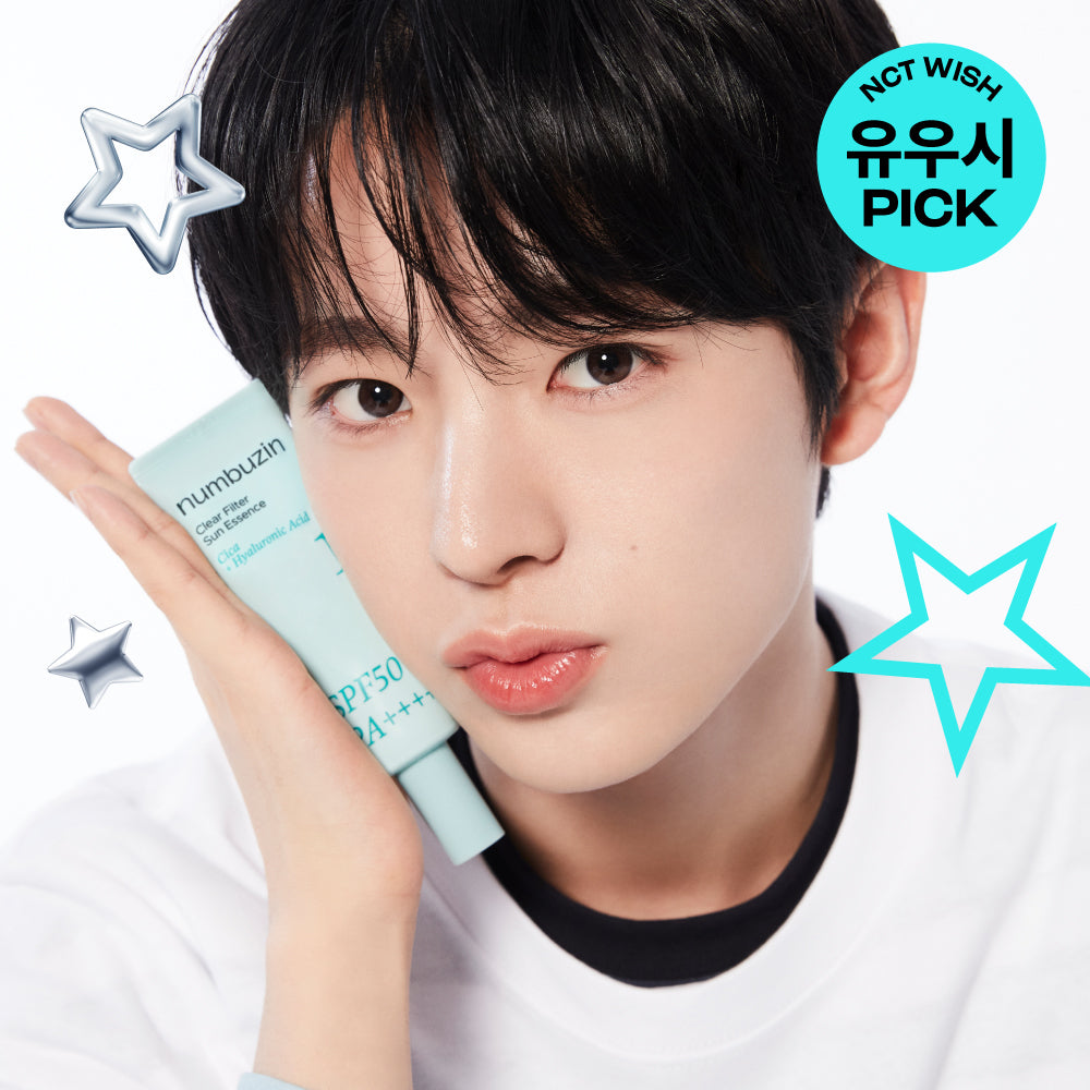 [NUMBUZIN] Numbers In No. 1 Clean, Soothing and Clear Water Film Sun Cream Duo Project (SPF50+PA++++)