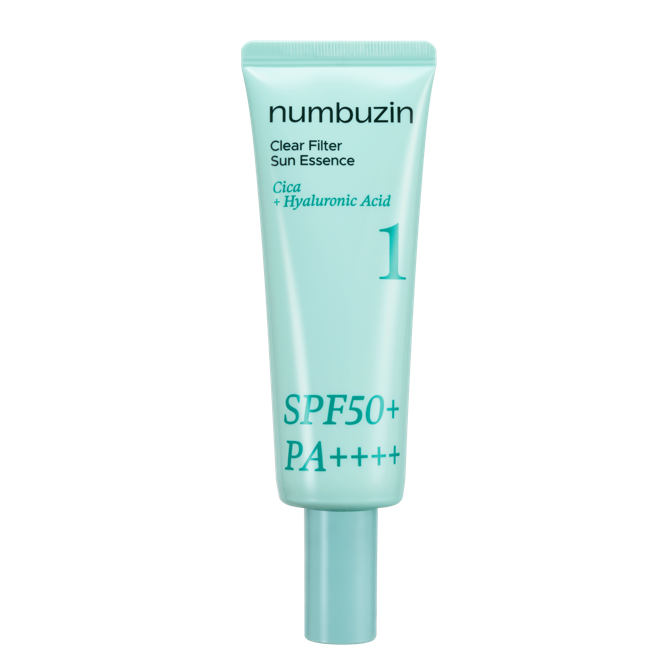 [NUMBUZIN] Numbers In No. 1 Clean, Soothing and Clear Water Film Sun Cream Duo Project (SPF50+PA++++)