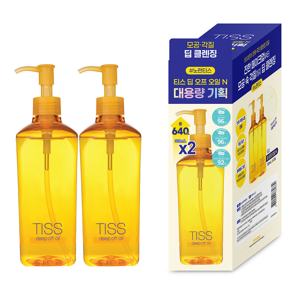 [Tiss] Teeth Deep Off Oil 320mL Double Plan