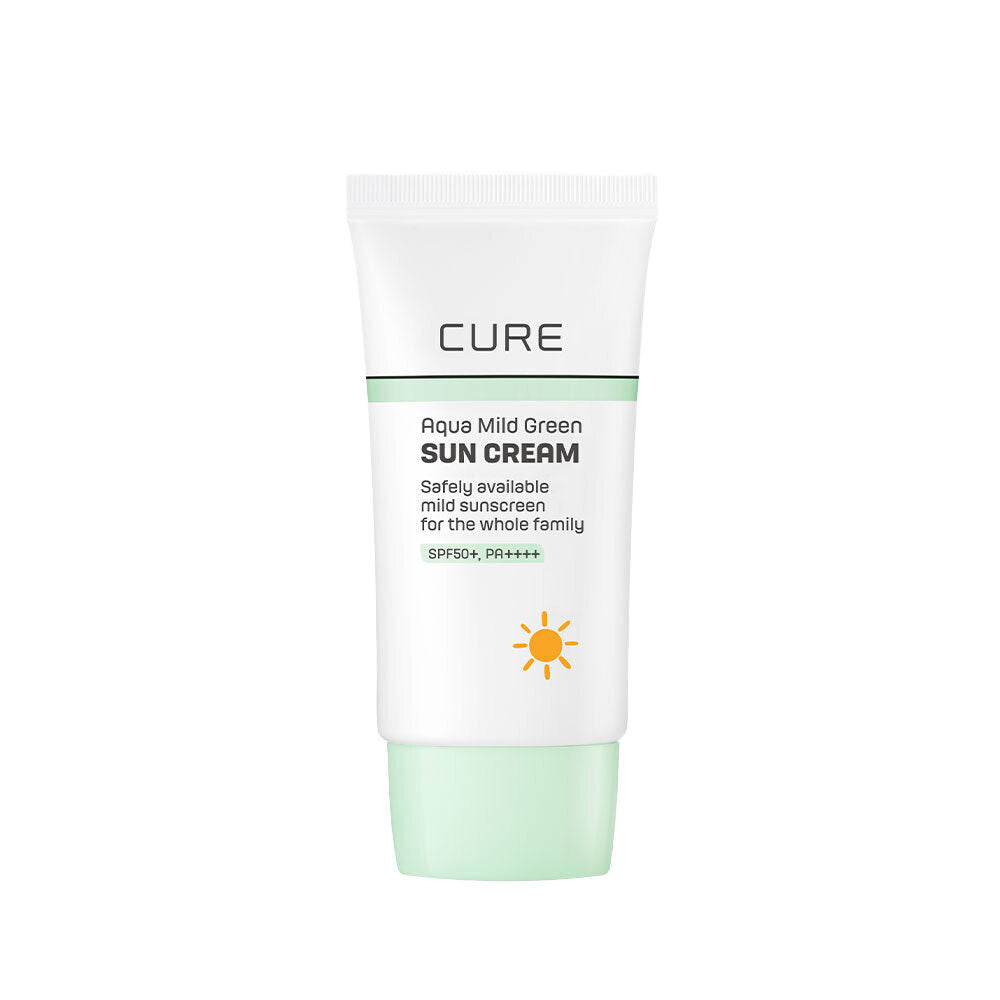[CURE] キムジョンムンアロエ キュアアクア マイルドグリーン サンクリーム 40ml