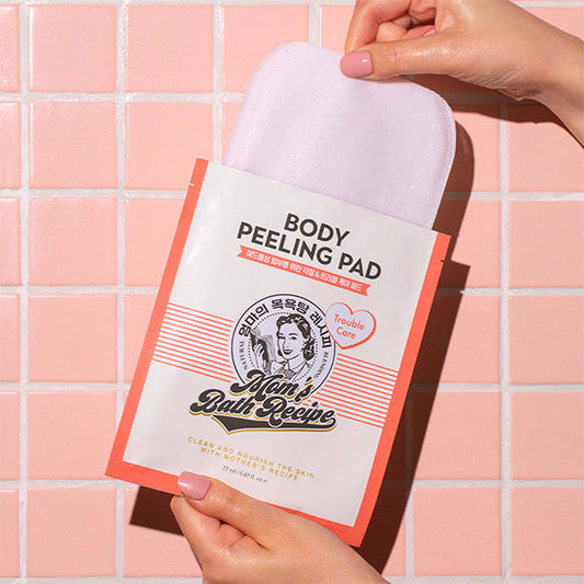 [mom's bath recipe] Mom's Bathroom Recipe Body Peeling Pad 1pc