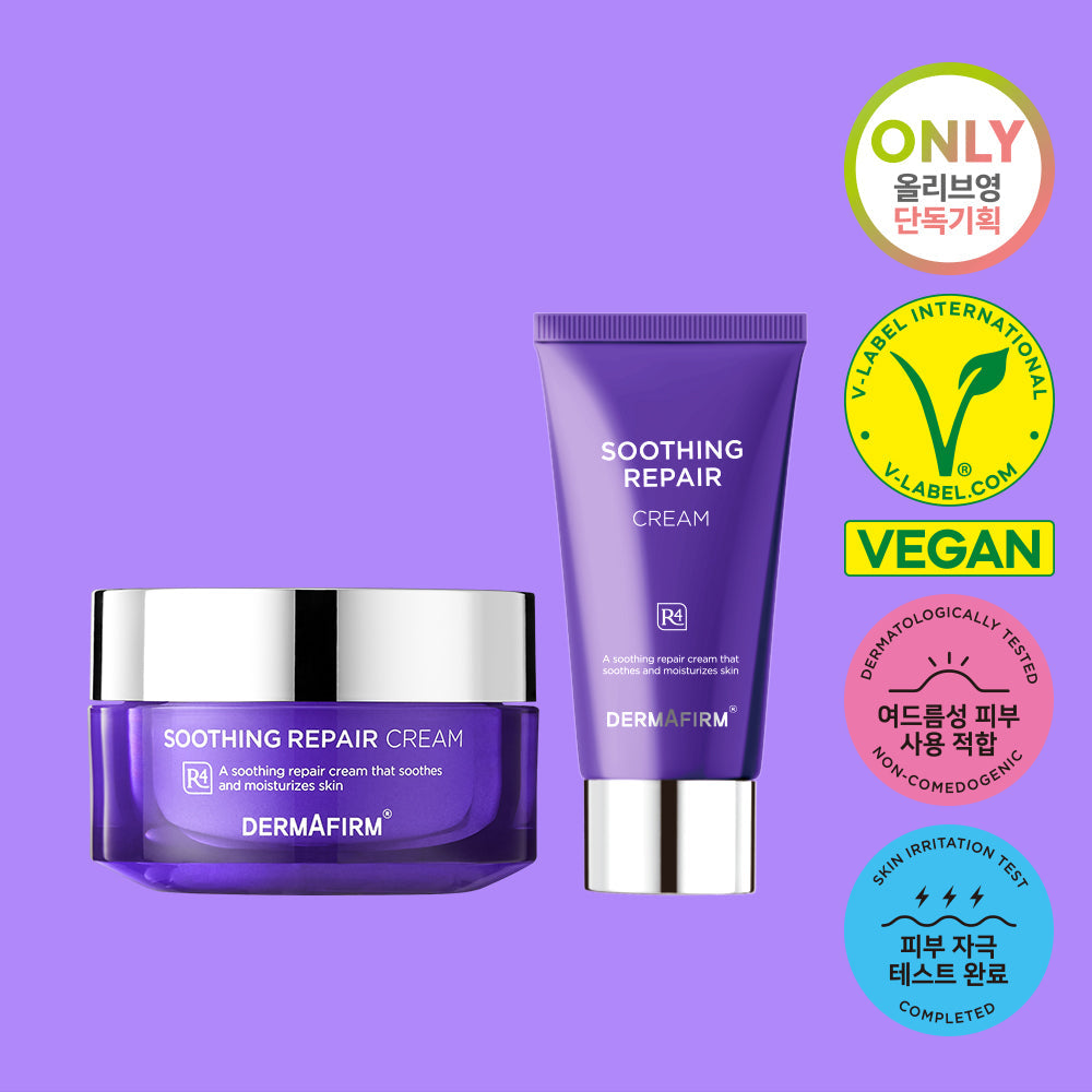[Derma Firm] Derma Firm moisturizing soothing cream 50ml+50ml special