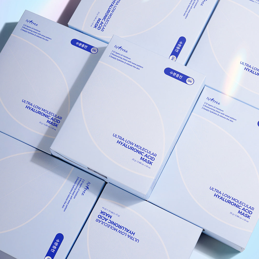 [isntree] Isntree ultra-low molecule hyaluronic acid mask 10 sheets