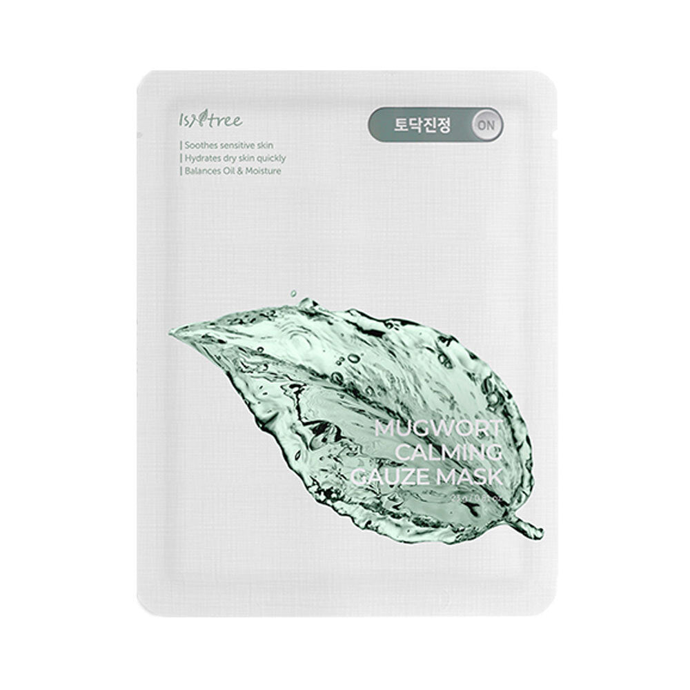 [isntree] Isntree Mugwort Calming Gauze Mask 10 sheets