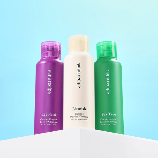 [paparecipe] Papa Recipe Enzyme Powder Cleanser 50g (Blemish (glow), Eggplant (moisturizing), Tea Tree (soothing)
