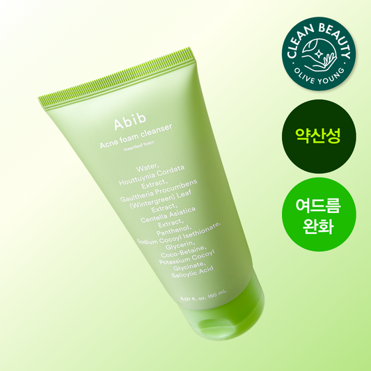 [abib] Aviv Acne Foam Cleanser Houttuynia cordata Foam 150ml