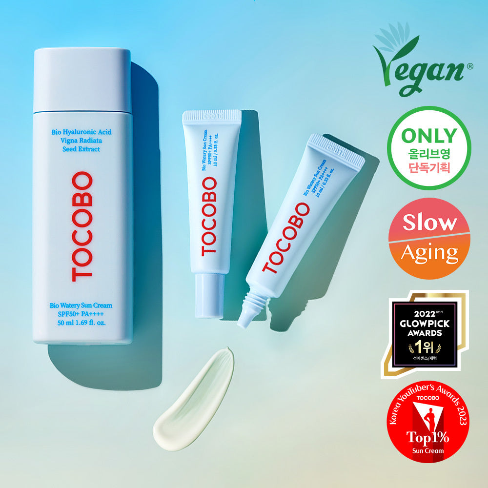 [TOCOBO] Tocobo Bio Crème Solaire Aqueuse Spéciale (50ml+10ml*2ea) SPF50+ PA++++
