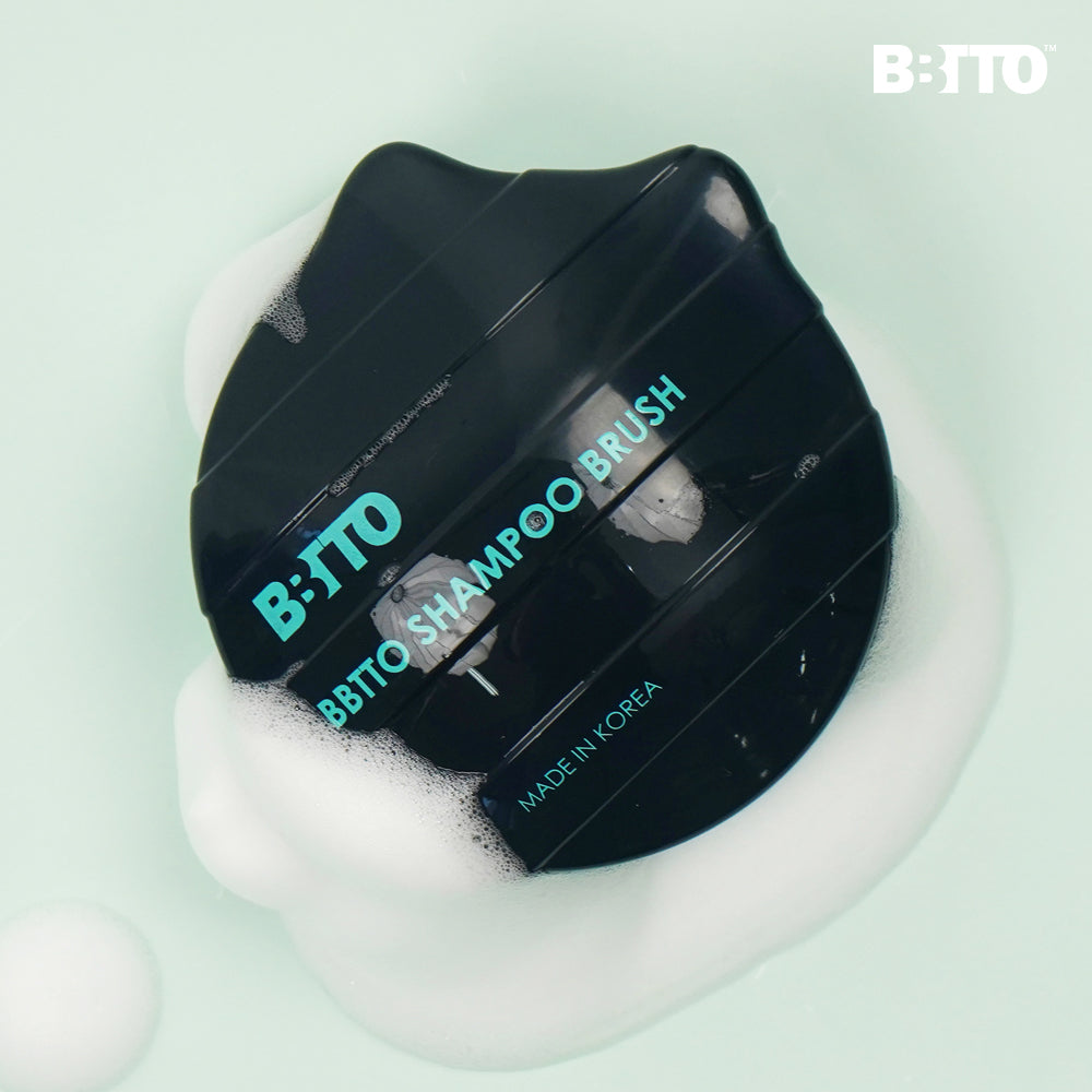 [bbtto] Vivito Silicone Shampoo Brush Scalp Massage