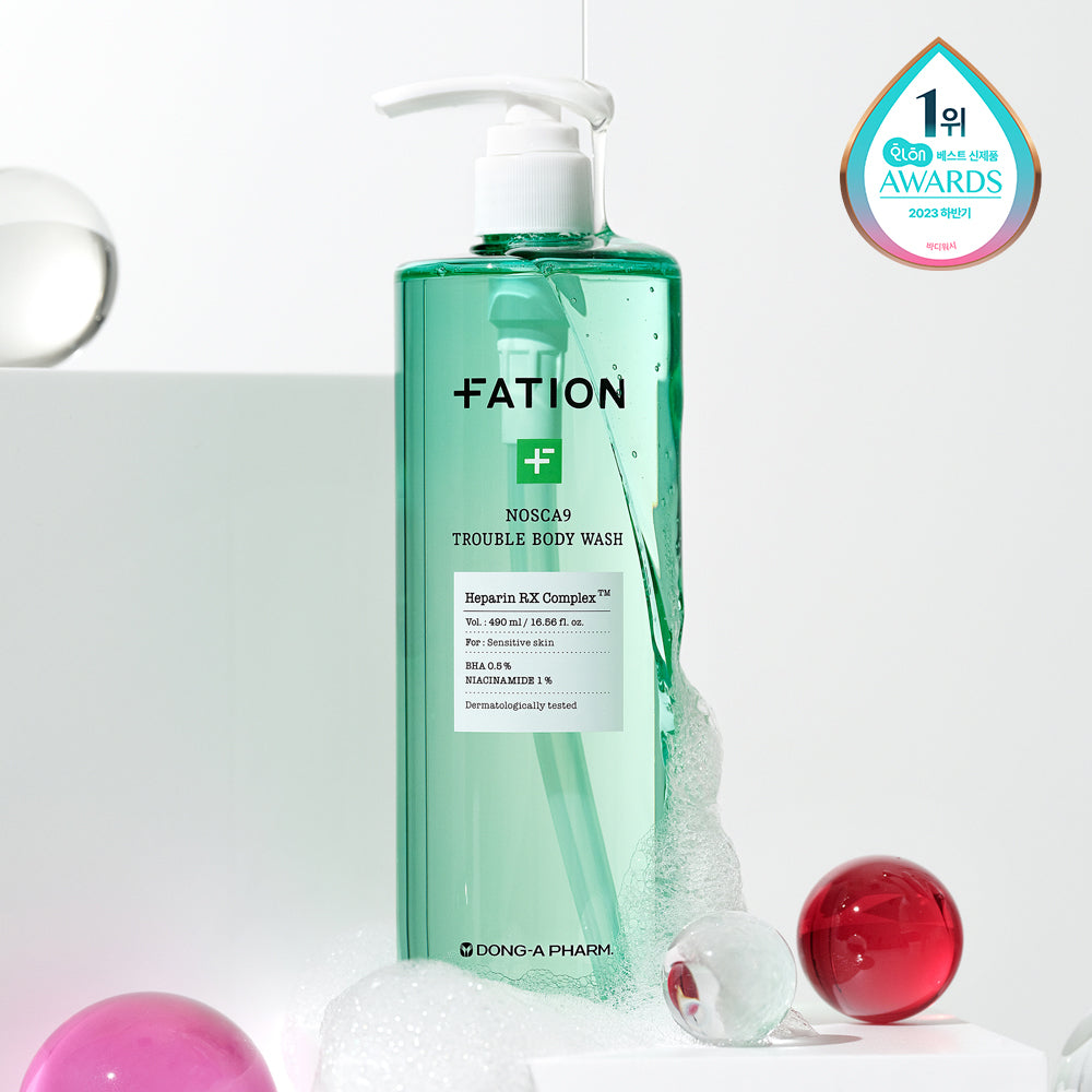 [FATION] Partyon Noscanine Trouble Body Wash 490ml