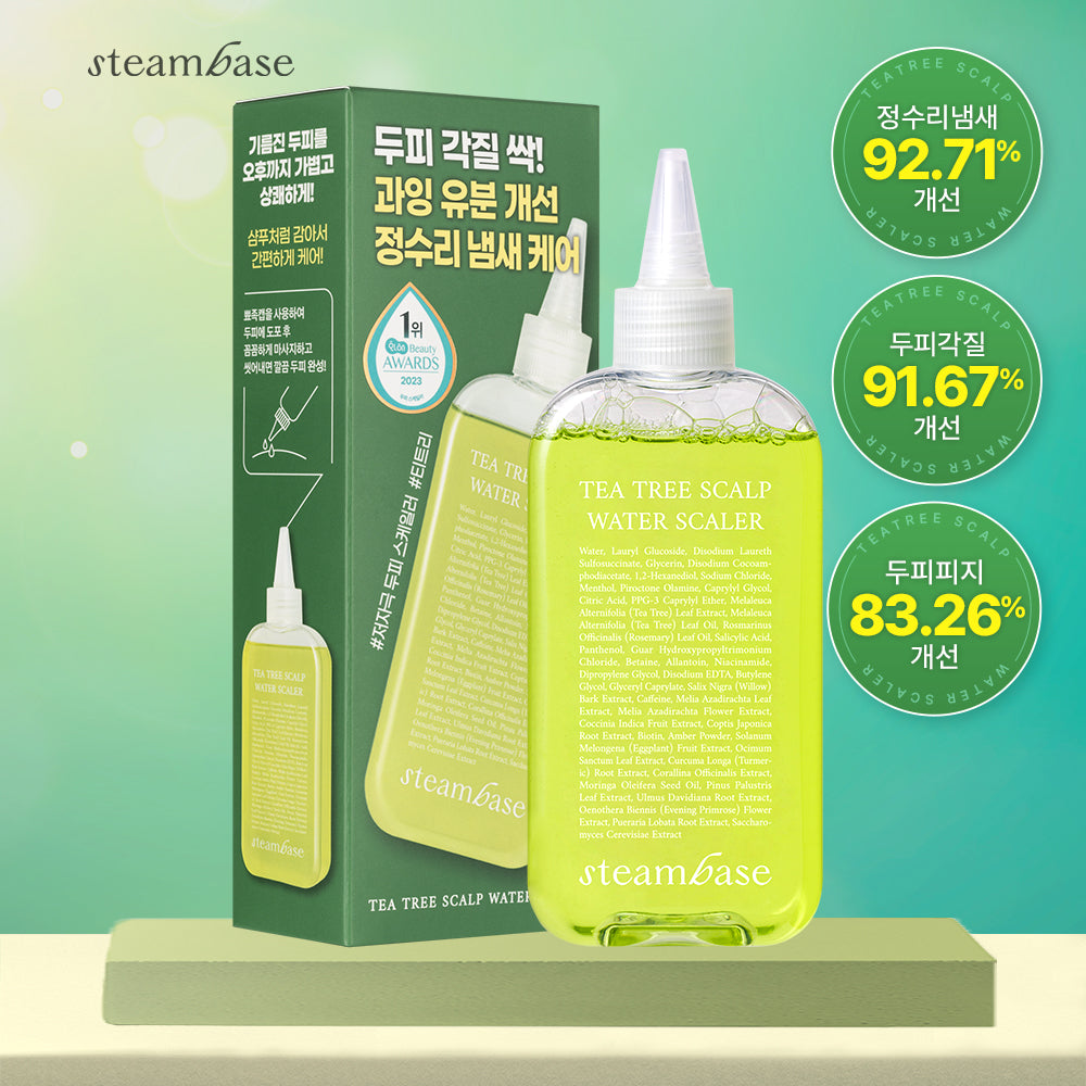 [Steambase] Steam Base Tea Tree Scalp Water Scaler 250ml (Alleviates hair loss symptoms)
