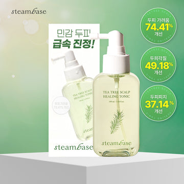 [Steambase] スチームベース ティー ツリー スカルプヒーリングトニック 100ml