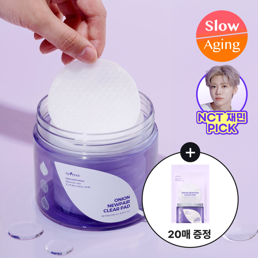 [isntree] Isntree Onion New Fair Clear Pad 60 sheets (+20 refills planned)