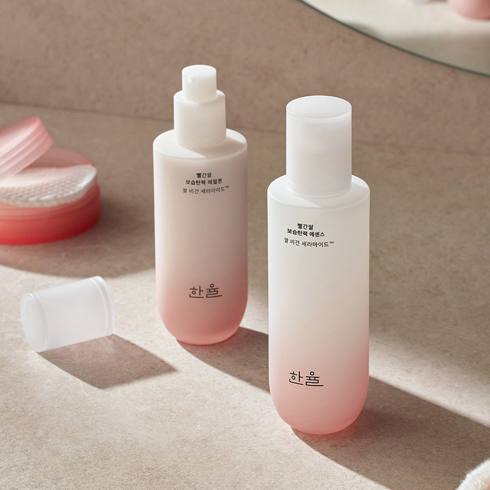 [hanyul] Hanyul Red Rice Moisturizing Elasticity 2-Piece Set (Essence 150ml + Emulsion 125ml)