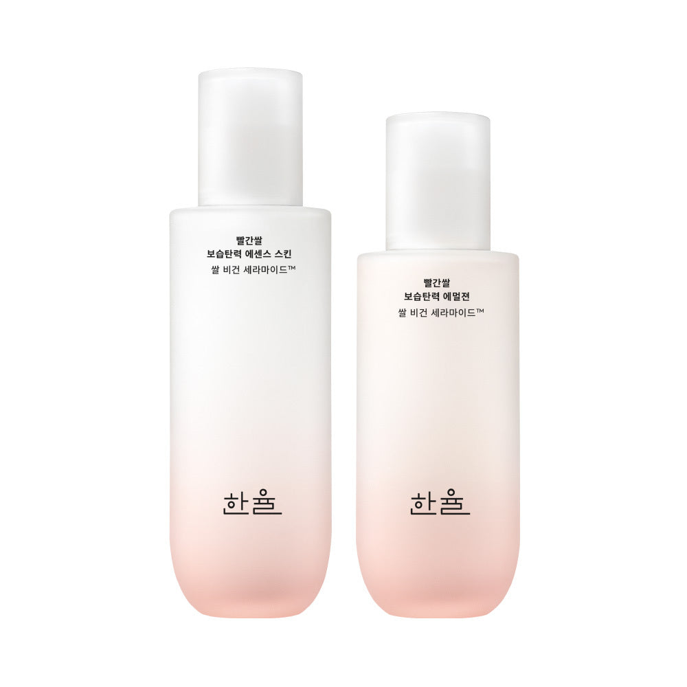 [hanyul] Hanyul Red Rice Moisturizing Elasticity 2-Piece Set (Essence 150ml + Emulsion 125ml)