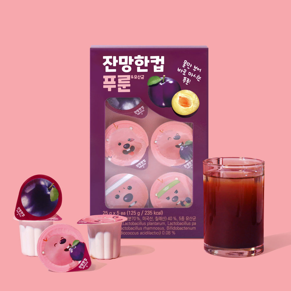 [NothingBetter] Not Something Barrel Small Cup Prune & Lactic Acid Bacteria 5 Pack
