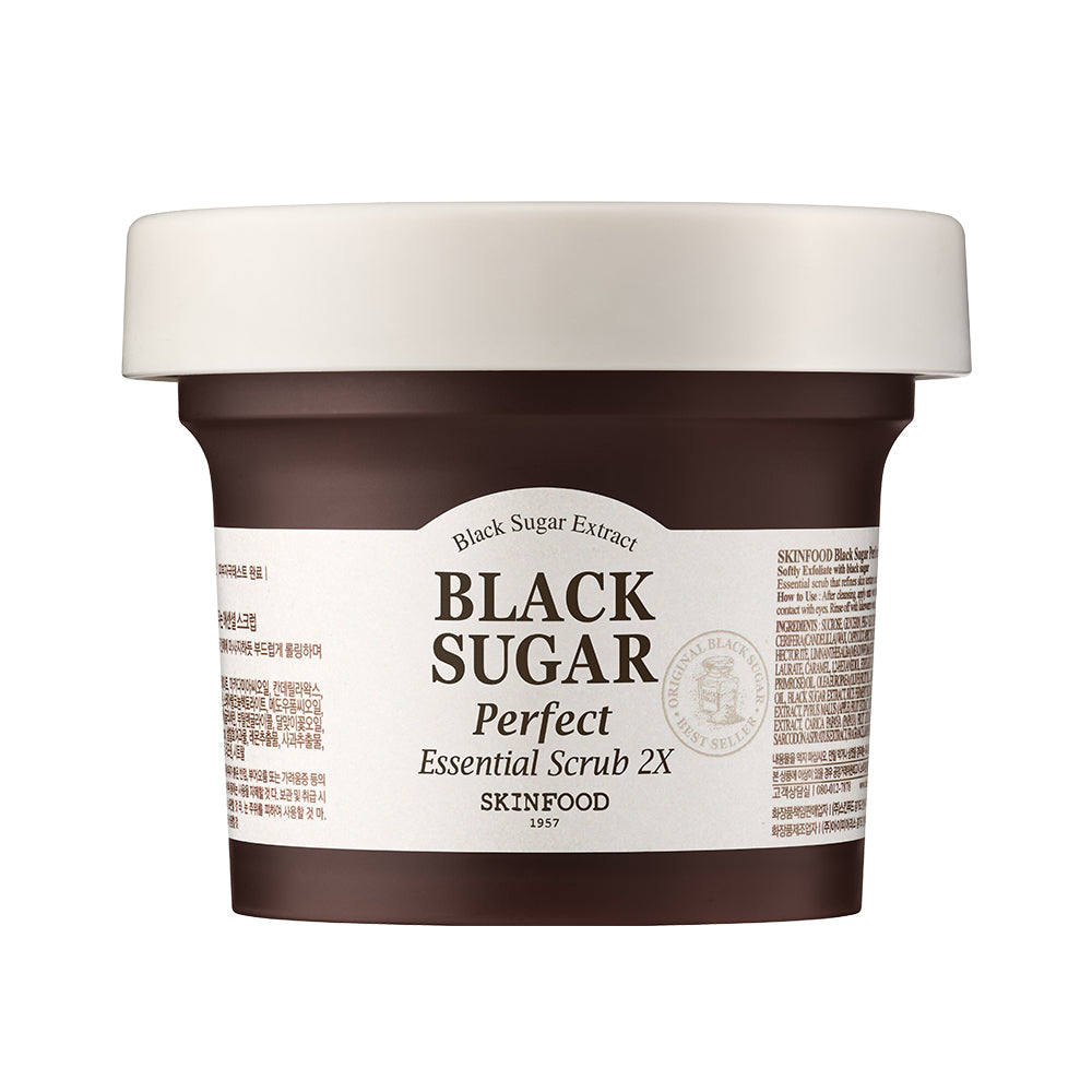 [skinfood] Skinfood Black Sugar Perfect Essential Scrub 2X 210g