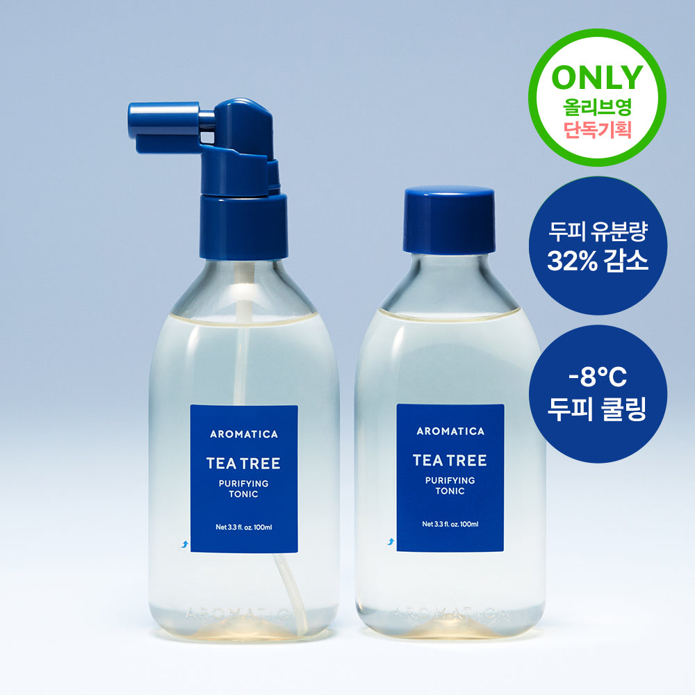 [Aromatica] Aromatica Tea Tree Purifying Tonic 100ml (single item/Double Set)
