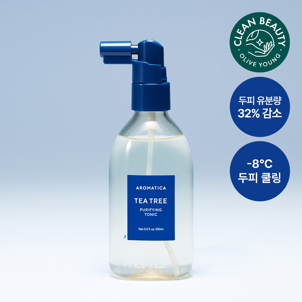 [Aromatica] Aromatica Tea Tree Purifying Tonic 100ml (single item/Double Set)