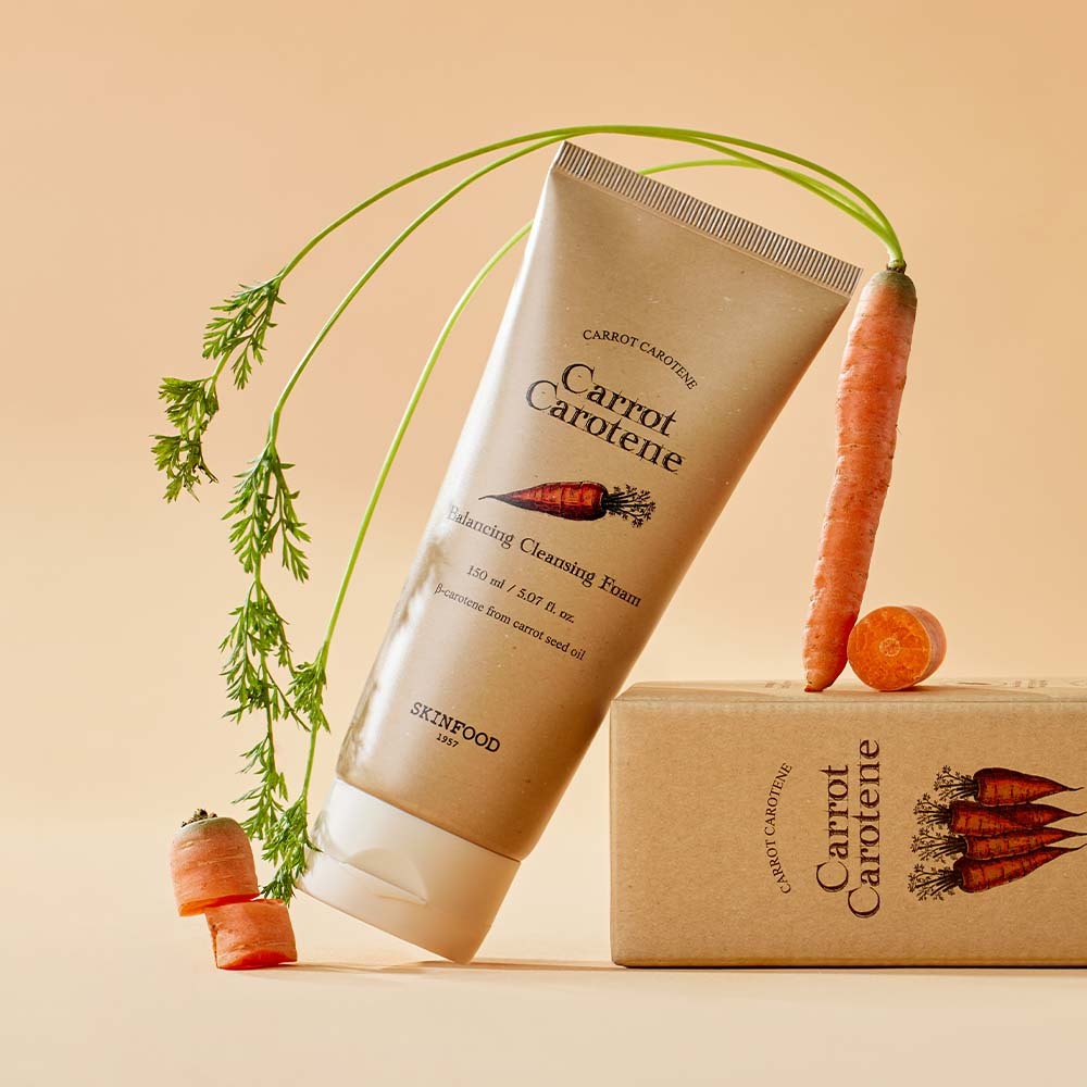 [Skinfood] SKINFOOD Carrot Carotene Balancing Cleansing Foam