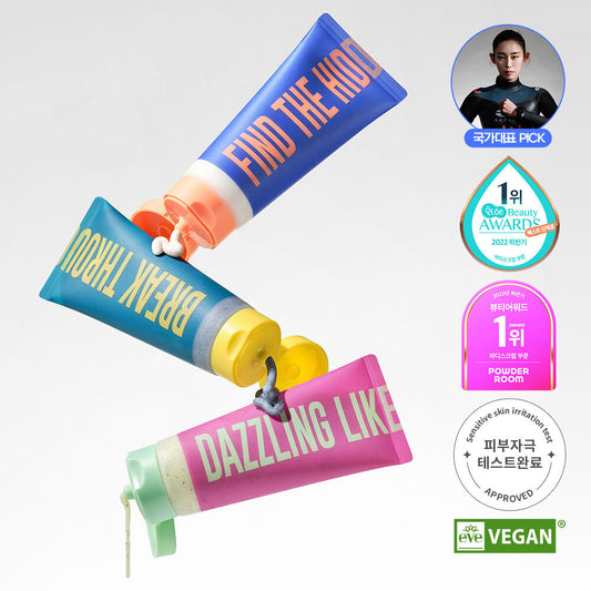 [Dear Dear] Dear Door Vegan Hypoallergenic Body Scrub 100ml 3 types, choose 1