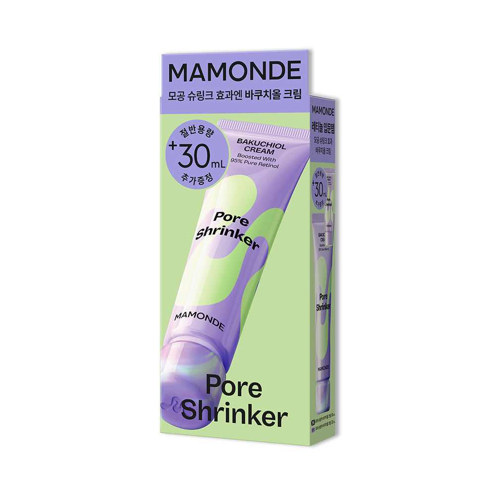 [Mamonde] Mamonde Pore Shrinker Bakuchiol Cream 60ml Special/Single Item