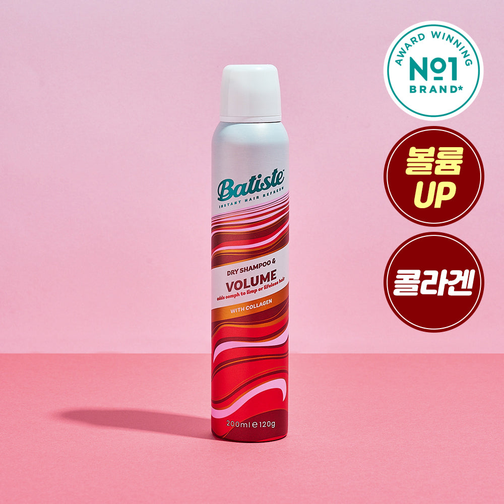 [batiste] Baptiste Dry Shampoo 50ml/200ml 14 types, choose 1