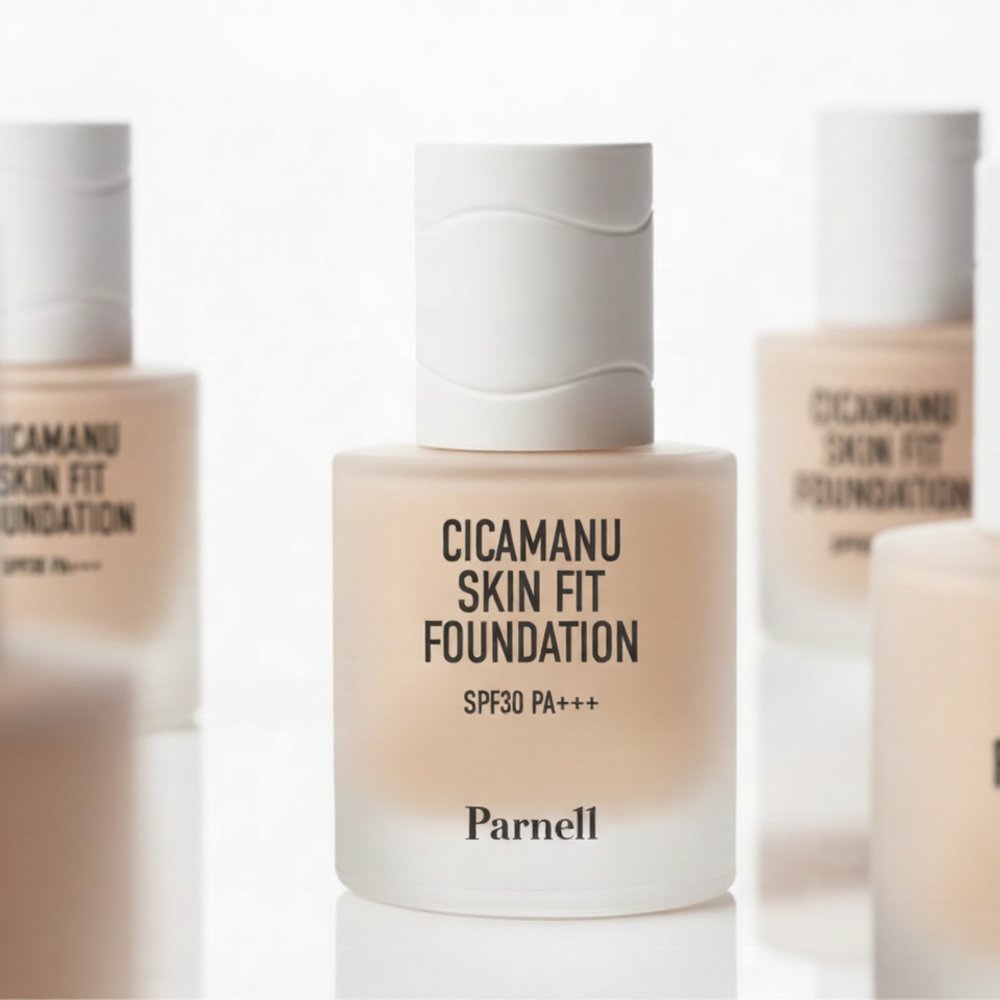[Parnell] Fond de teint Parnell Cicamanu Skin Fit 30 ml (ensemble spécial)