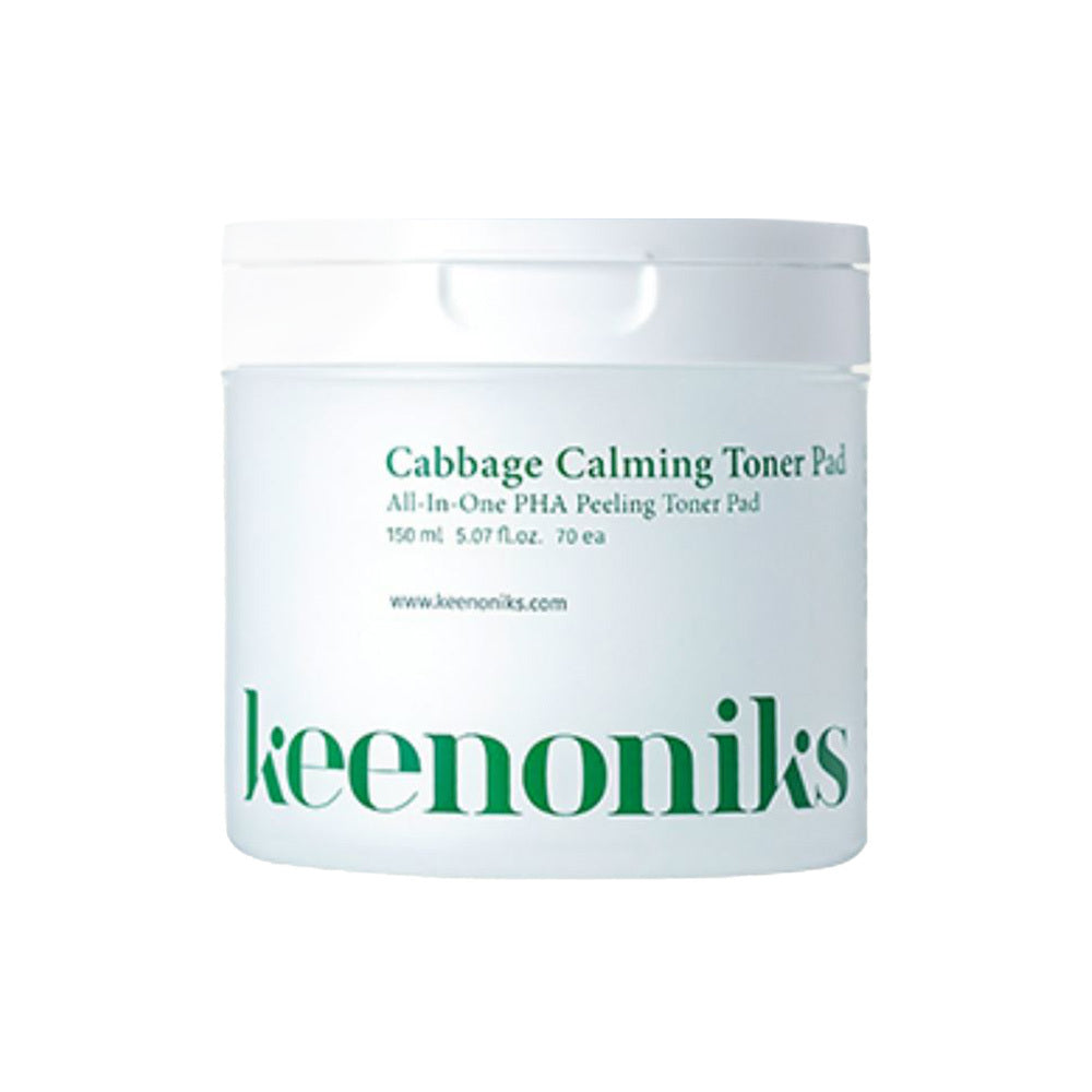 [Keenoniks] Kinonics Cabbage Dead Skin Calm Toner Pads 70 sheets (+70 sheets refill plan)