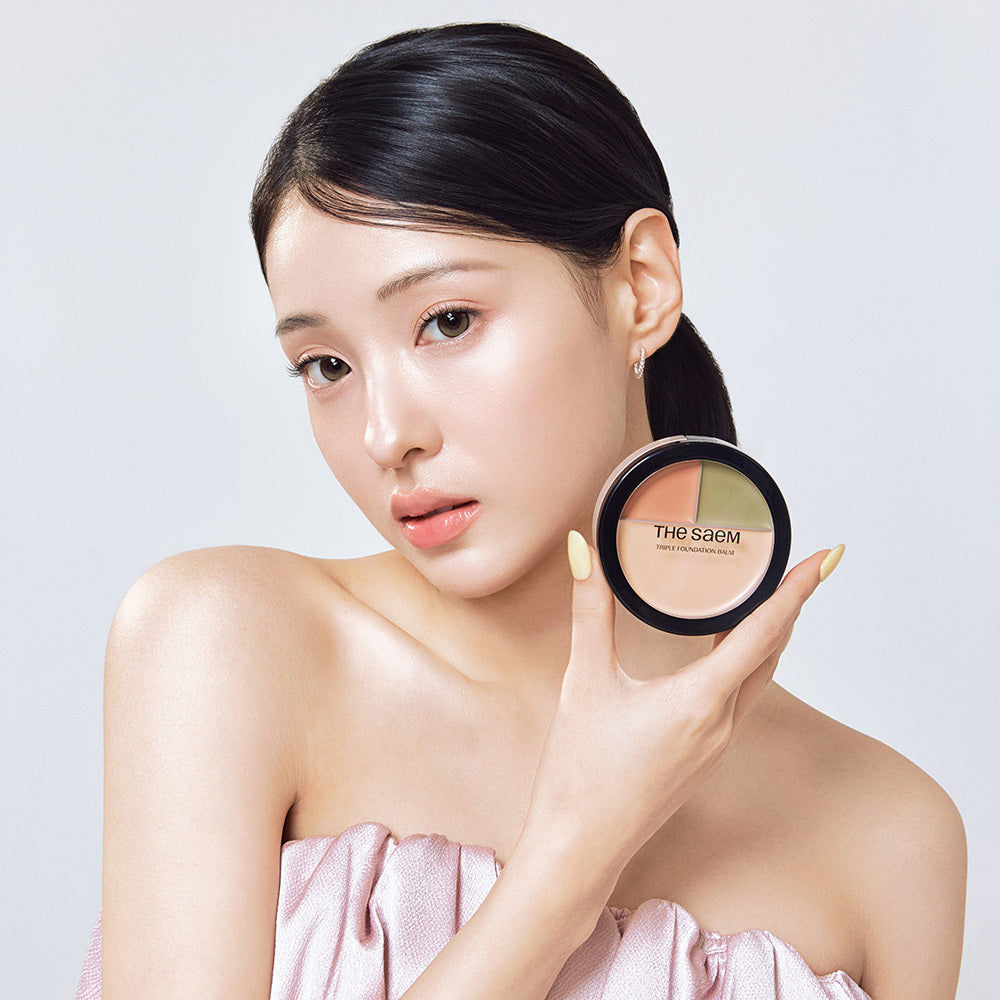 [The Saem] The Saem Cover Perfection Triple Foundation Balm 3colors