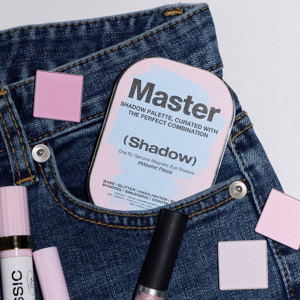 [Tooq] Touk One by Genuine Magnetic Shadow Palette/Single Shadow 4 colors