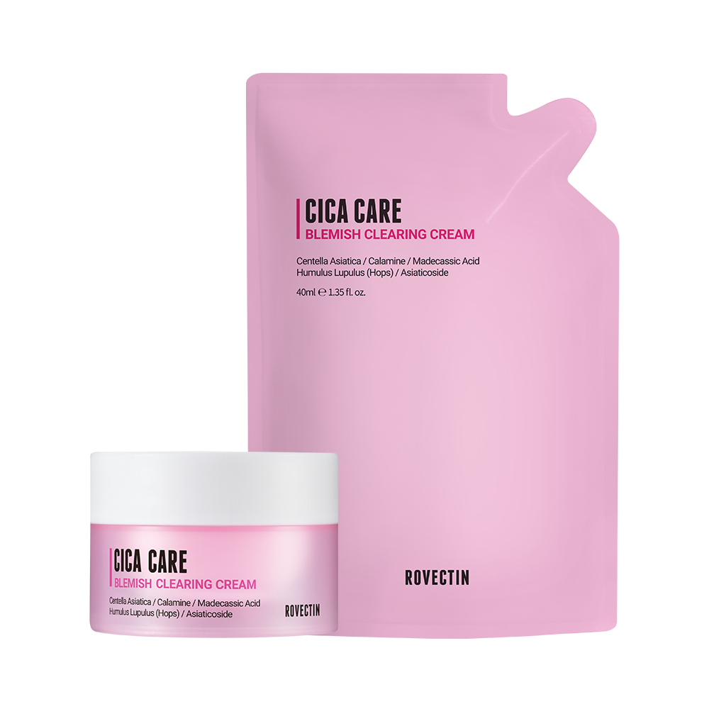 [Rovectin] Rovectin Cica Care Blemish Clearing Cream 50ml Nachfüllset (+Nachfüllung 40ml)