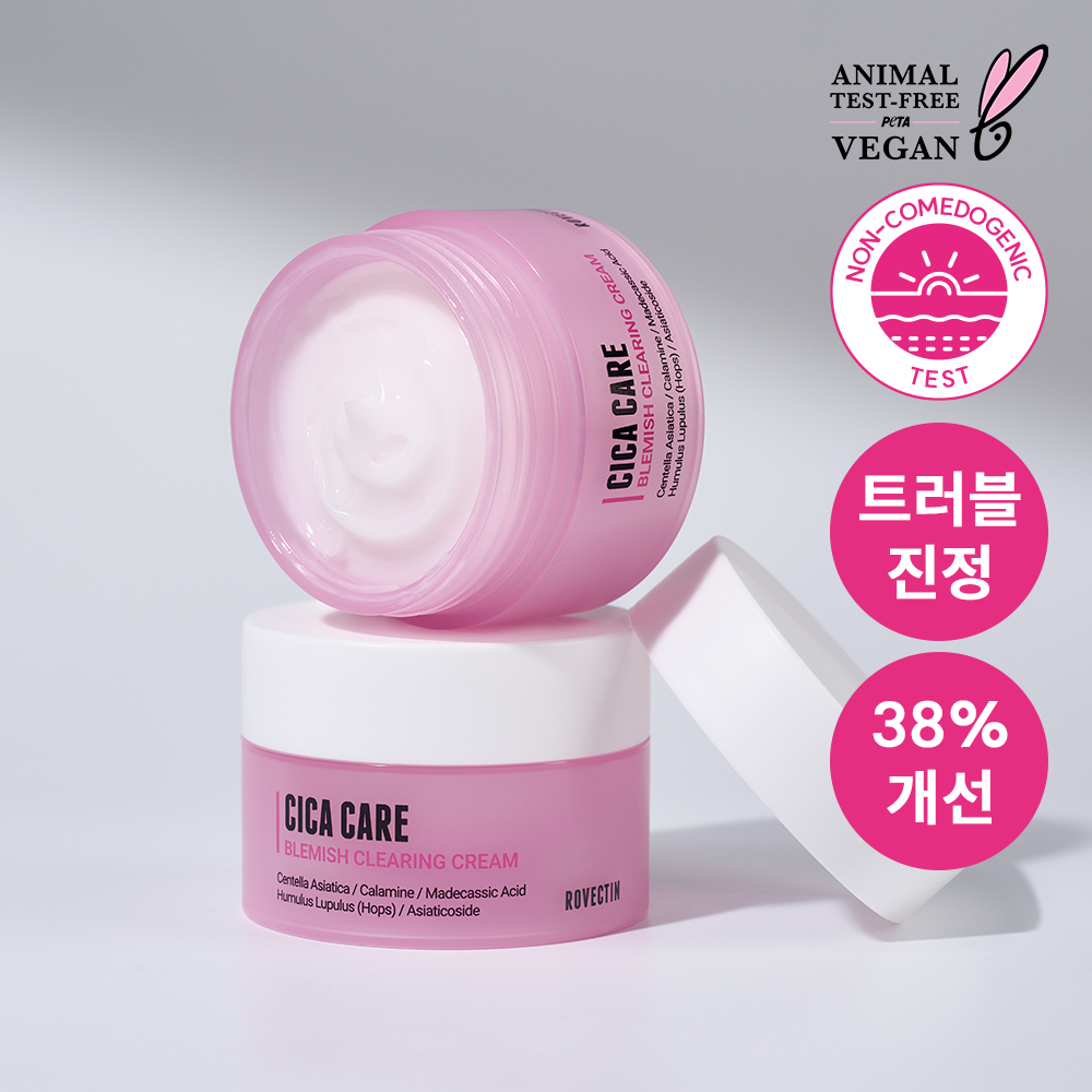 [Rovectin] Rovectin Cica Care Blemish Clearing Cream 50ml Nachfüllset (+Nachfüllung 40ml)